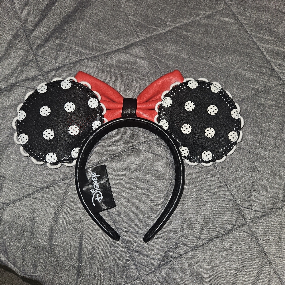 Disney Polka Dot Minnie Mouse Ears Headband